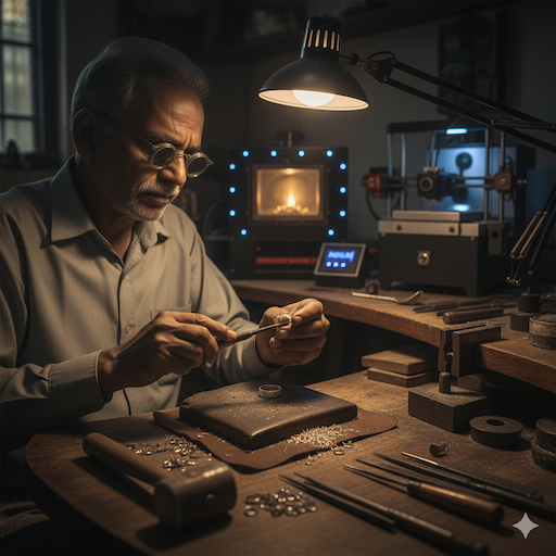 🇮🇳 Challenges in Indian Jewellery Manufacturing — And the Need for Modern Solutions Gemini Generated Image Fgjf9yfgjf9yfgjf